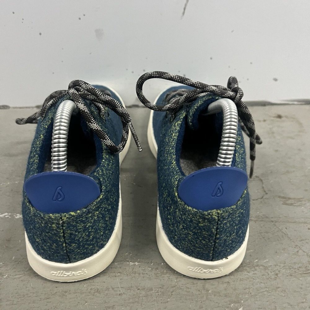Allbirds Wool Runner Women‎ Size 8 Shoes Green Lace Lace Low Top Sneaker - Picture 2 of 8